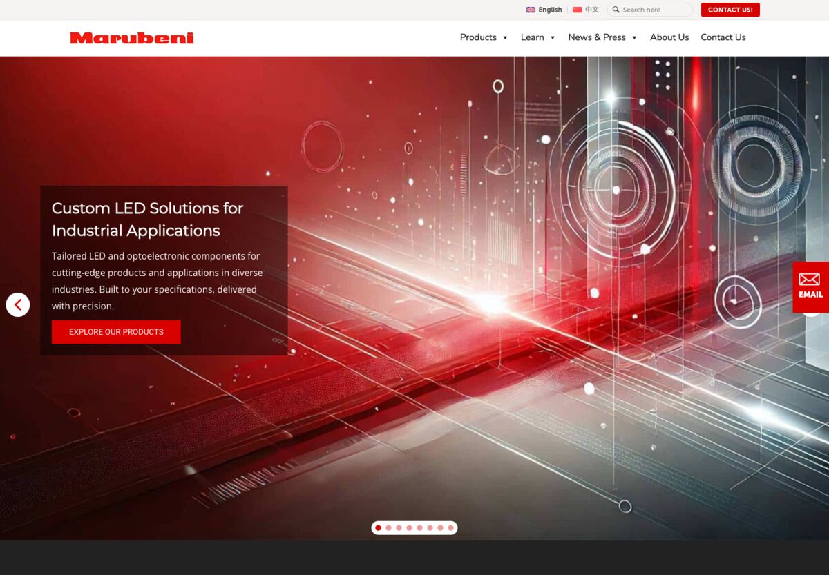 tech-led.com product pages
